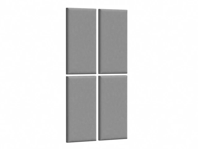 Čalúnený panel 4ks | 30x60 TABLO | šedý Soro 90