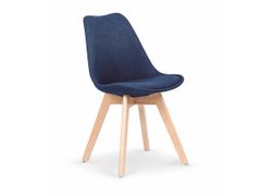 Jedálenská stolička tmavo modrá K303