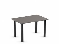 Jedálenský stôl 120 x 80 šedý REA FLAT 2