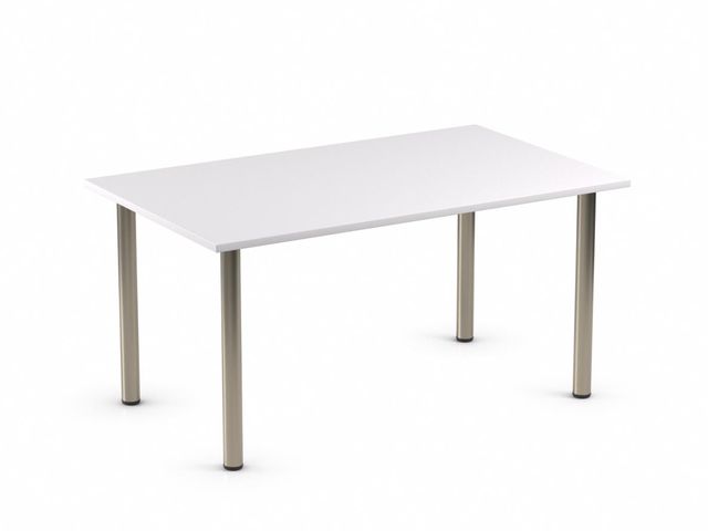 Jedálenský stôl 150x90 REA FLAT 7, biely