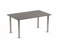 Jedálenský stôl 150x90 REA FLAT 7, šedý