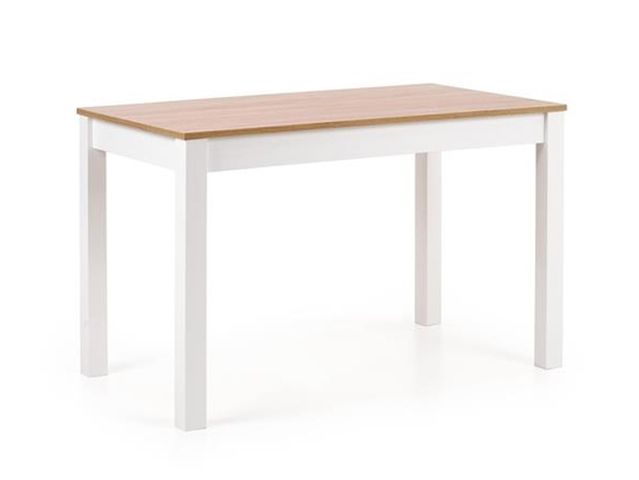 Jedálenský stôl dub bardolíno + biely KSAVERY