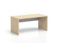 Kancelársky stôl LUTZ 160x80 breza + biela