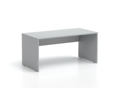 Kancelársky stôl LUTZ 160x80 šedá + biela