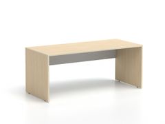 Kancelársky stôl LUTZ 180x80 breza + biela