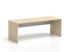 Kancelársky stôl LUTZ 200x80 breza + biela