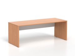 Kancelársky stôl LUTZ 200x80 buk + biela
