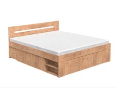 Manželská posteľ 180 cm dub lancelot REA LARISA