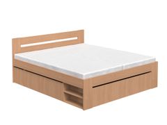 Manželská posteľ 180 cm REA KIRA | buk