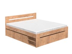 Manželská posteľ 180 cm REA KIRA | dub lancelot