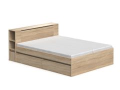 Manželská posteľ dub bardolíno 160 cm REA AMY