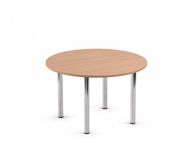 Okrúhly stôl bukový Ø 120 cm REA FLAT 4