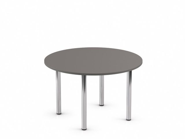 Okrúhly stôl Ø 120 šedý REA FLAT 4