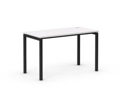Pracovný stôl biely RP-SPK-1200 | čierne nohy