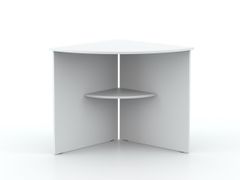 Rohový stôl biely OFFICE 66