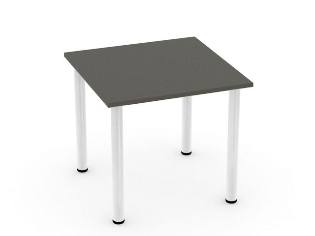 Stôl 80 x 80 šedý 4 nohy REA FLAT 1